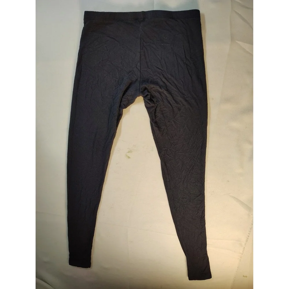 Banana Republic Womens XS Black Rayon Spandex Stretch Slim Leggings Layering